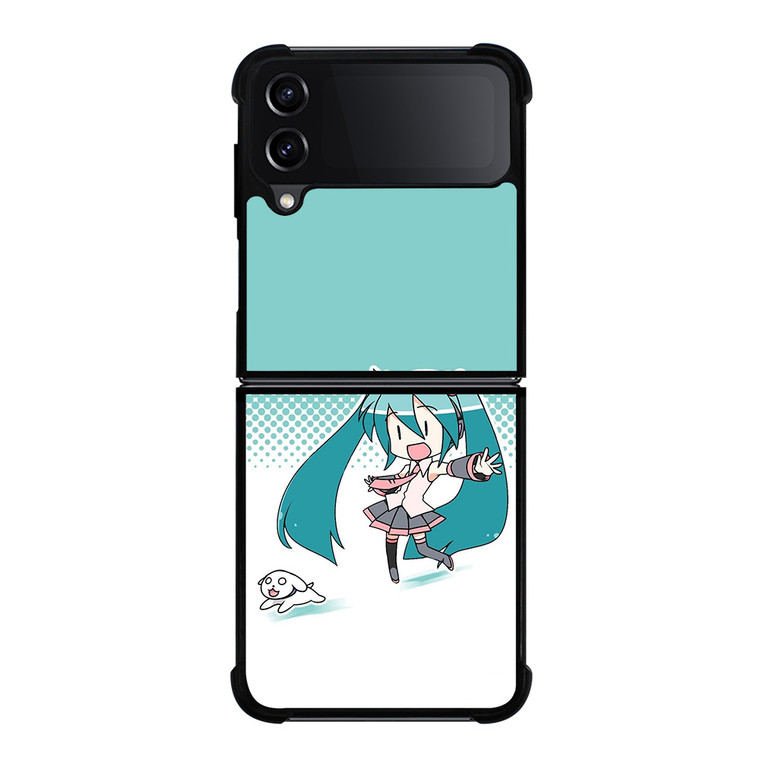 HATSUNE MIKU ANIME CUTE Samsung Galaxy Z Flip 4 Case Cover