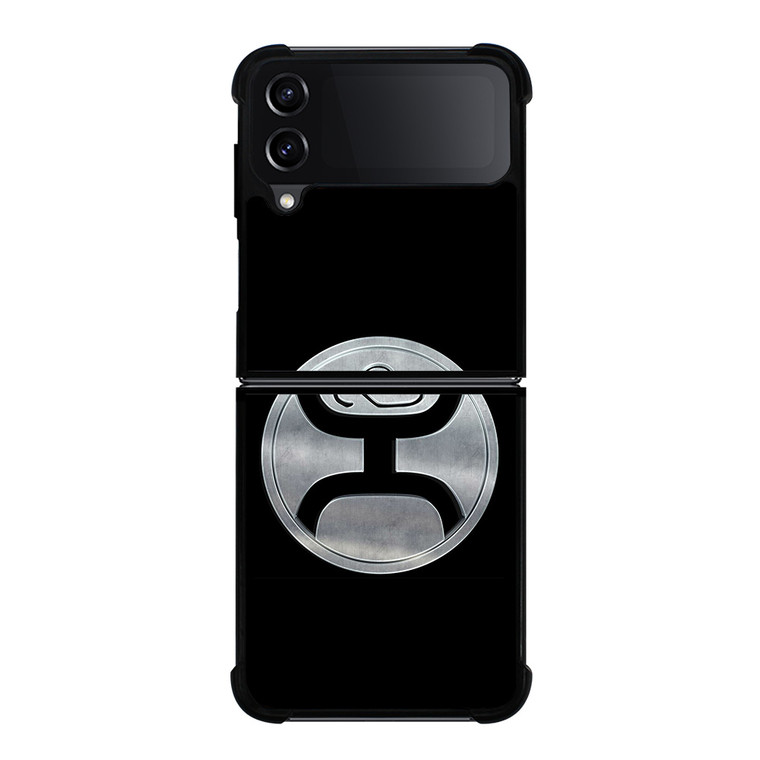 HOOEY METAL LOGO Samsung Galaxy Z Flip 4 Case Cover