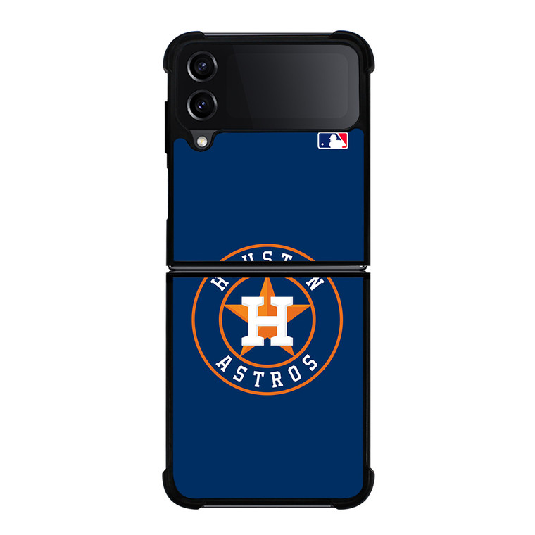 HOUSTON ASTROS MLB LOGO Samsung Galaxy Z Flip 4 Case Cover