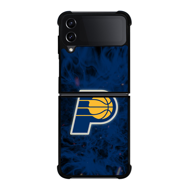 INDIANA PACERS BASKETBALL NBA FIRE Samsung Galaxy Z Flip 4 Case Cover