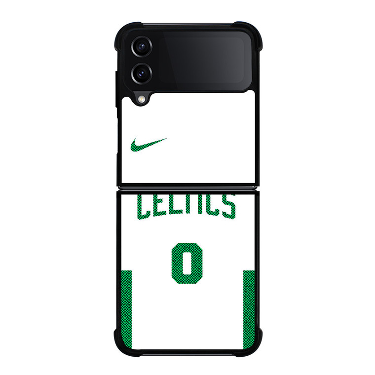JAYSON TATUM BOSTON CELTICS NIKE NBA 2021-22 Samsung Galaxy Z Flip 4 Case Cover