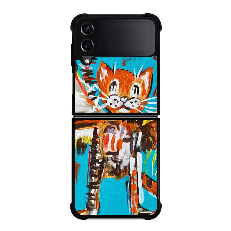 JEAN MICHEL BASQUIAT ART Samsung Galaxy Z Flip 4 Case Cover