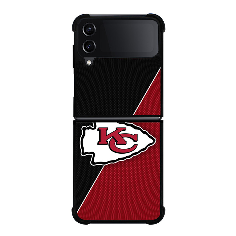 KANSAS CITY CHIEFS NFL FOOTBALL LOGO Samsung Galaxy Z Flip 4 Case Cover