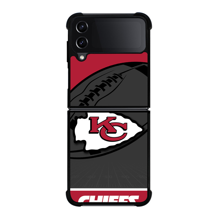 KANSAS CITY CHIEFS NFL TEAM Samsung Galaxy Z Flip 4 Case Cover