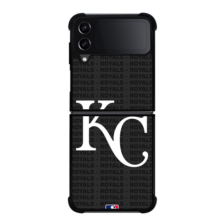 KANSAS CITY ROYALS BASEBALL BLACK Samsung Galaxy Z Flip 4 Case Cover