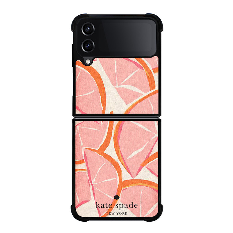 KATE SPADE NEW YORK GRAPEFRUIT Samsung Galaxy Z Flip 4 Case Cover