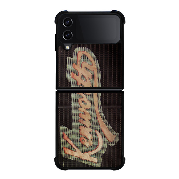 KENWORTH TRUCK METAL LOGO Samsung Galaxy Z Flip 4 Case Cover