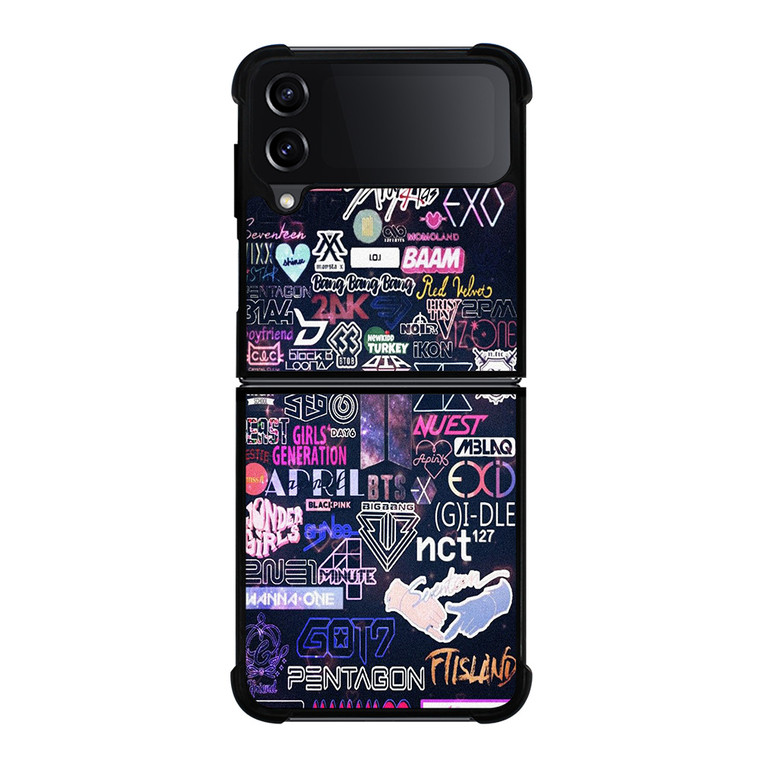 KPOP BAND ALL Samsung Galaxy Z Flip 4 Case Cover