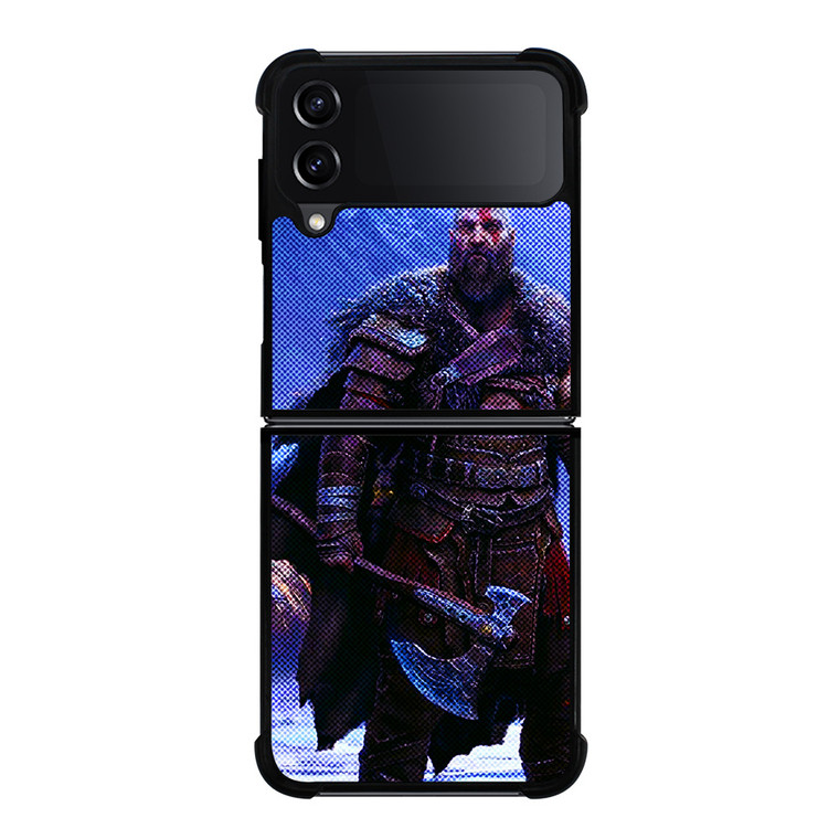 KRATOS GOD OF WAR RAGNAROK Samsung Galaxy Z Flip 4 Case Cover