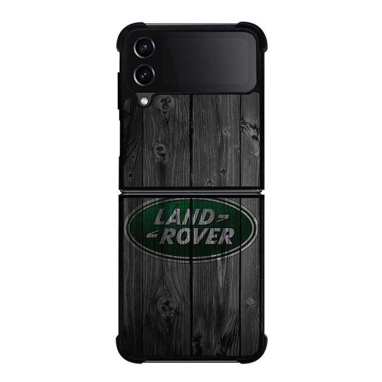 LAND ROVER WOODEN LOGO Samsung Galaxy Z Flip 4 Case Cover