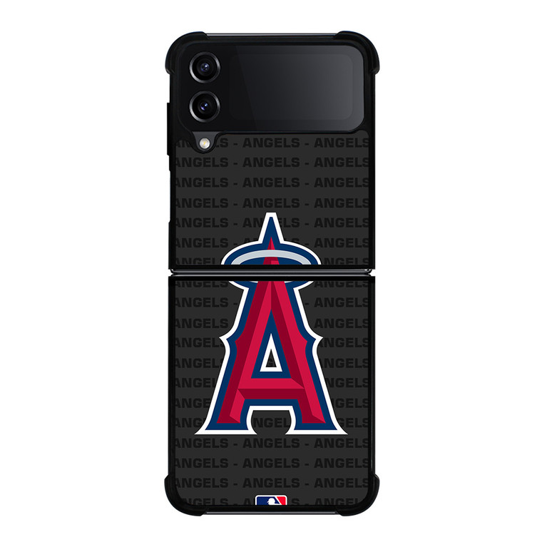 LOS ANGELES ANGELS BASEBALL BLACK Samsung Galaxy Z Flip 4 Case Cover