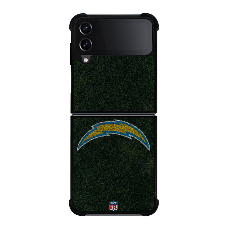 LOS ANGELES CHARGERS FOOTBALL NFL Samsung Galaxy Z Flip 4 Case Cover LOS ANGELES CHARGERS FOOTBALL NFL Samsung Galaxy Z Flip 4 Case Cover