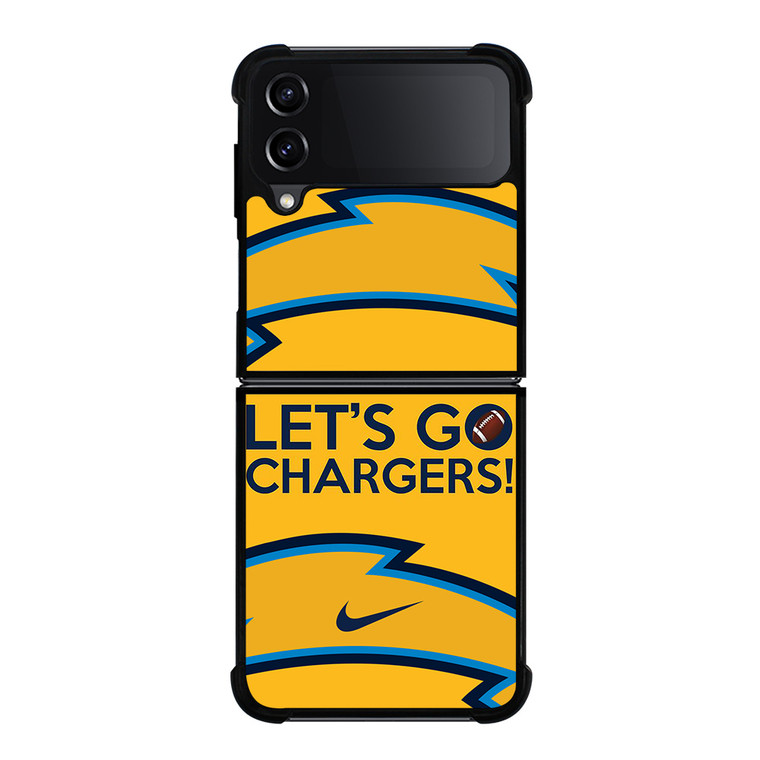 LOS ANGELES CHARGERS NFL FOOTBALL FANS Samsung Galaxy Z Flip 4 Case Cover LOS ANGELES CHARGERS NFL FOOTBALL FANS Samsung Galaxy Z Flip 4 Case Cover