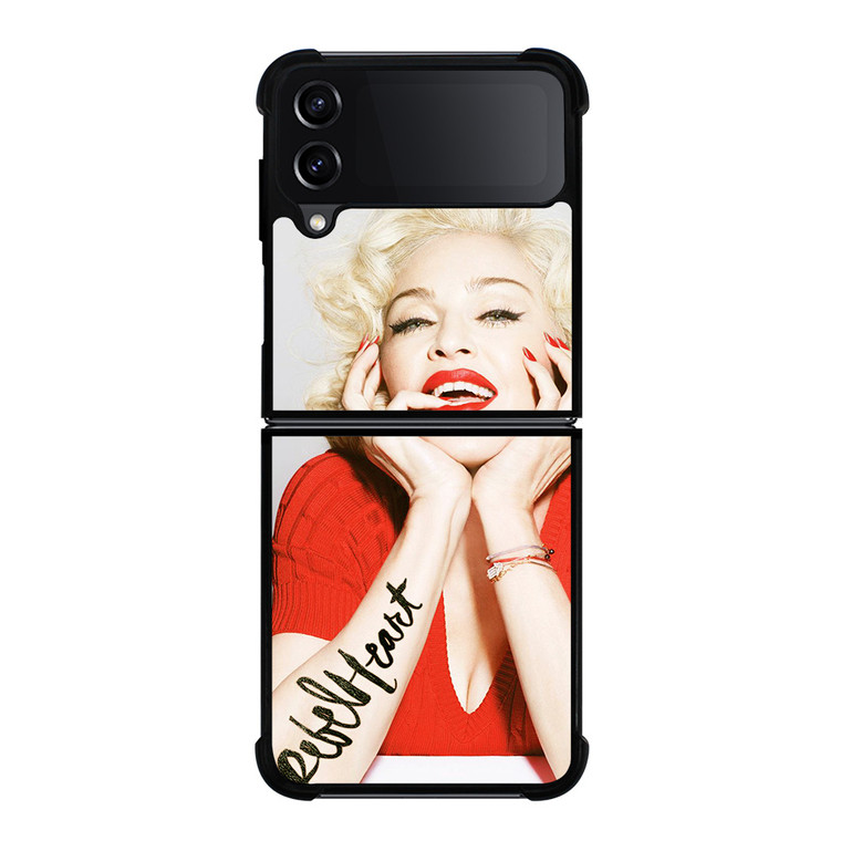 MADONNA REBEL HEART Samsung Galaxy Z Flip 4 Case Cover