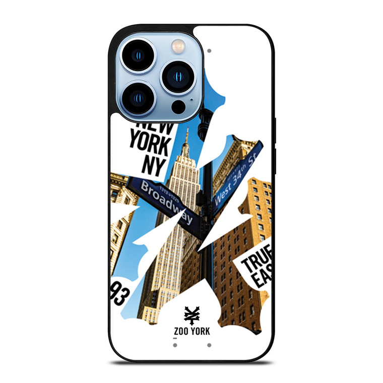ZOO YORK NEW YORK CITY NYC SKATEBOARD iPhone 13 Pro Max Case Cover