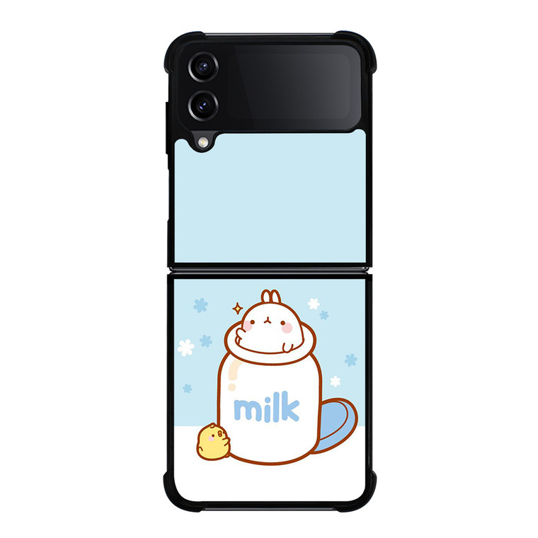 MOLANG RABBIT CARTOON Samsung Galaxy Z Flip 4 Case Cover