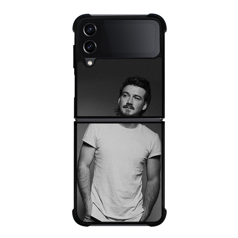MORGAN WALLEN BLACK WHITE Samsung Galaxy Z Flip 4 Case Cover
