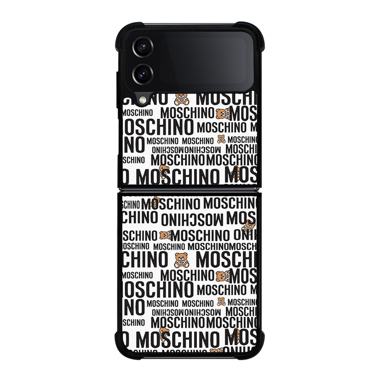 MOSCHINO ABSTRACT LOGO Samsung Galaxy Z Flip 4 Case Cover
