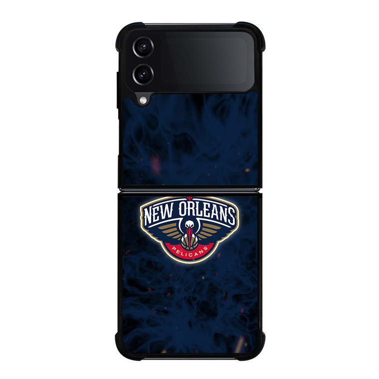 NEW ORLEANS PELICANS BASKETBALL NBA FIRE Samsung Galaxy Z Flip 4 Case Cover