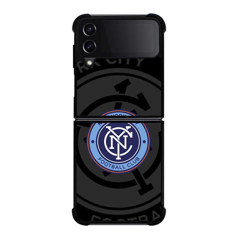 NEW YORK CITY FC MLS BLACK Samsung Galaxy Z Flip 4 Case Cover