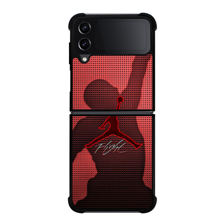 NIKE AIR JORDAN FLIGHT Samsung Galaxy Z Flip 4 Case Cover