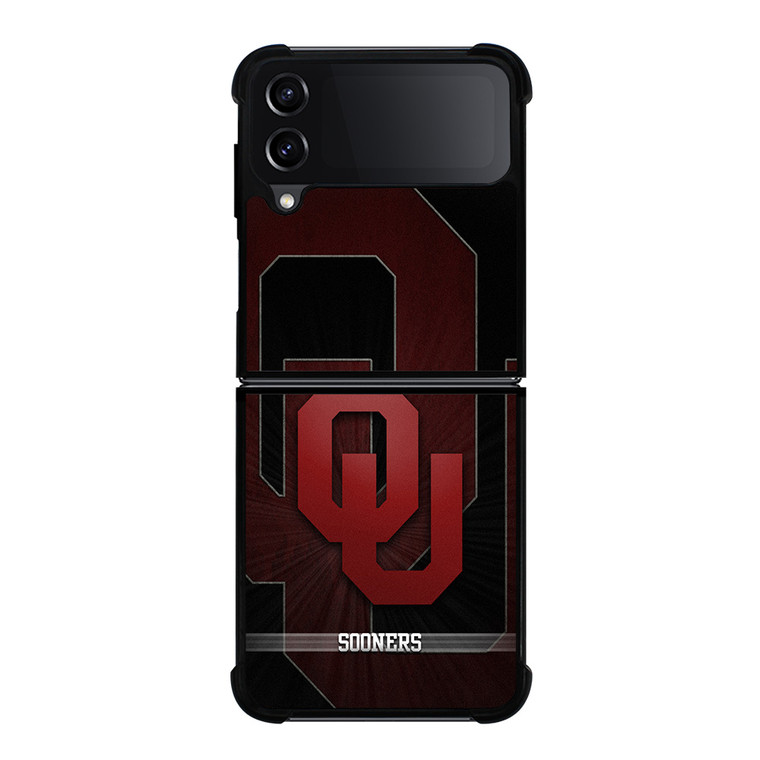 OKLAHOMA SOONERS FOOTBALL LOGO Samsung Galaxy Z Flip 4 Case Cover