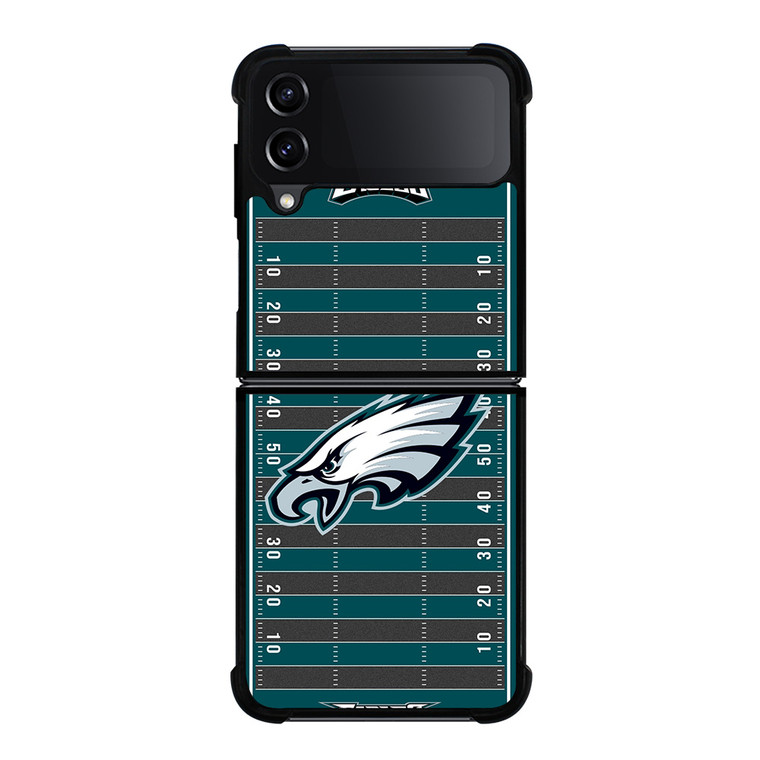 PHILADELPHIA EAGLES FOOTBALL FIELD Samsung Galaxy Z Flip 4 Case Cover