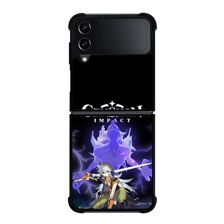 RAZOR GENSHIN IMPACT GAMES 2 Samsung Galaxy Z Flip 4 Case Cover