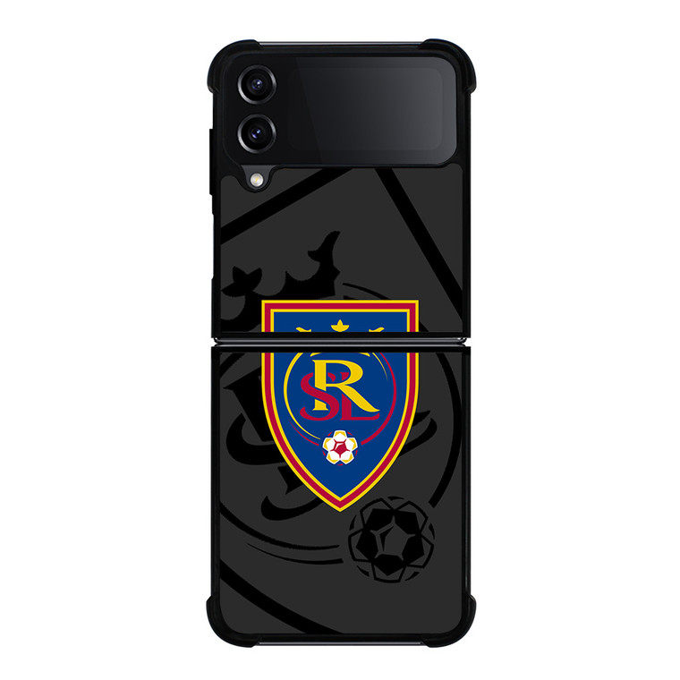 REAL SALT LAKE MLS BLACK Samsung Galaxy Z Flip 4 Case Cover