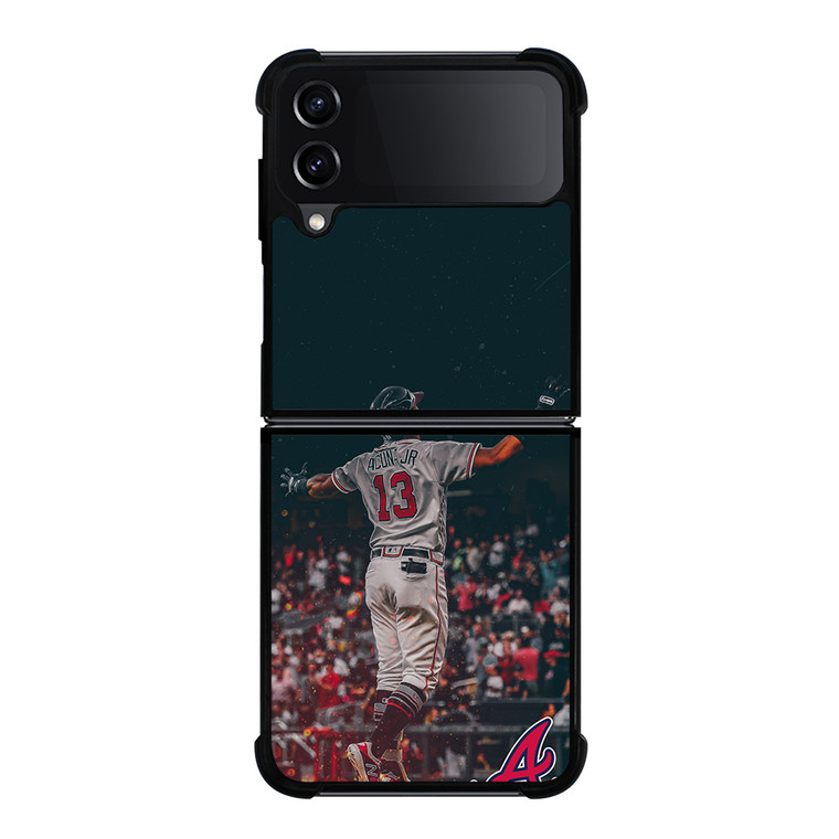 RONALD ACUNA ATLANTA BRAVES MLB Samsung Galaxy Z Flip 4 Case Cover RONALD ACUNA ATLANTA BRAVES MLB Samsung Galaxy Z Flip 4 Case Cover