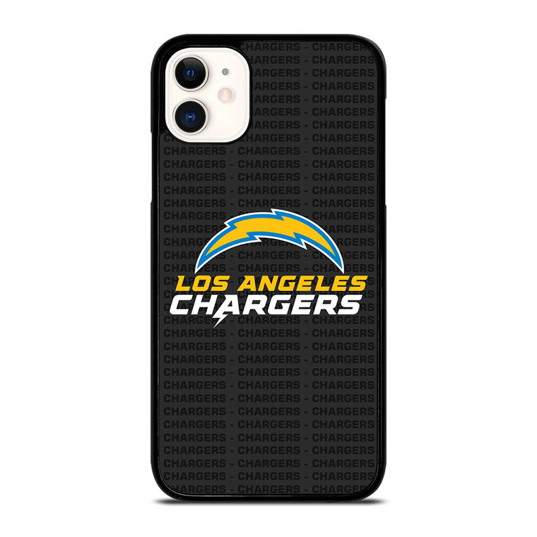 LOS ANGELES CHARGERS FOOTBALL TEXT iPhone 11 Case Cover