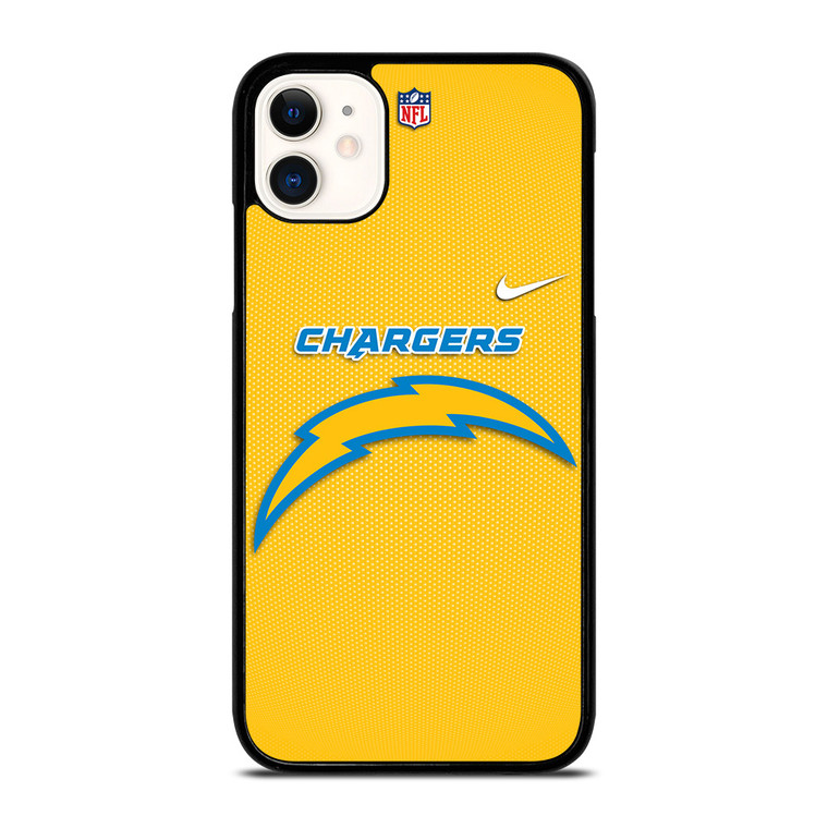 LOS ANGELES CHARGERS NFL FOOTBALL NIKE iPhone 11 Case Cover LOS ANGELES CHARGERS NFL FOOTBALL NIKE iPhone 11 Case Cover