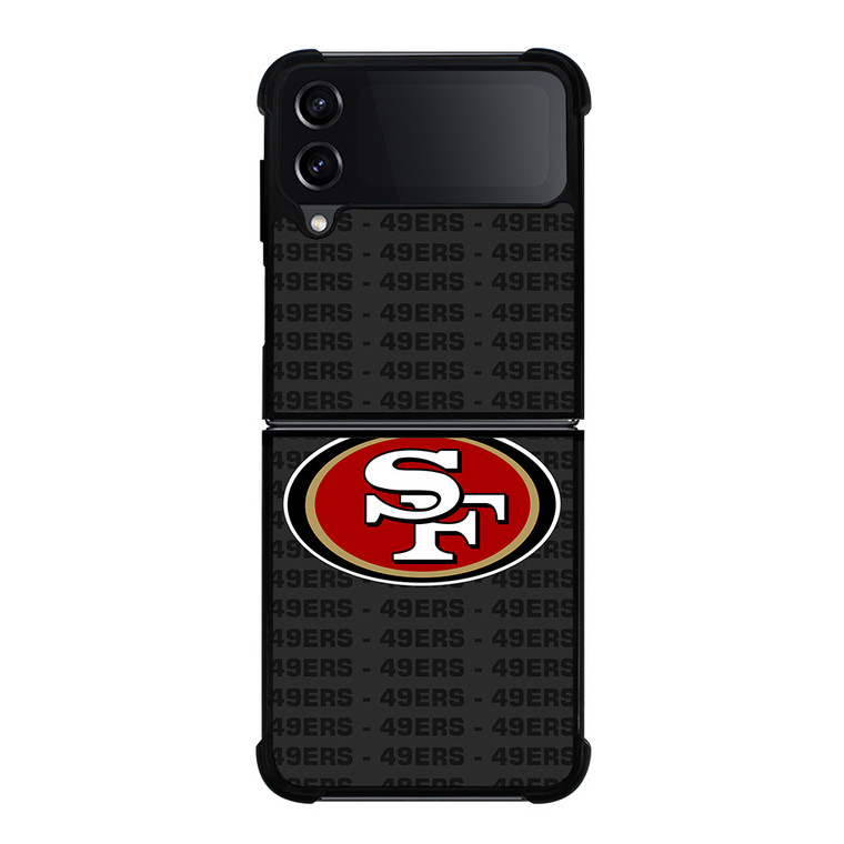 SAN FRANCISCO 49ERS FOOTBALL TEXT Samsung Galaxy Z Flip 4 Case Cover