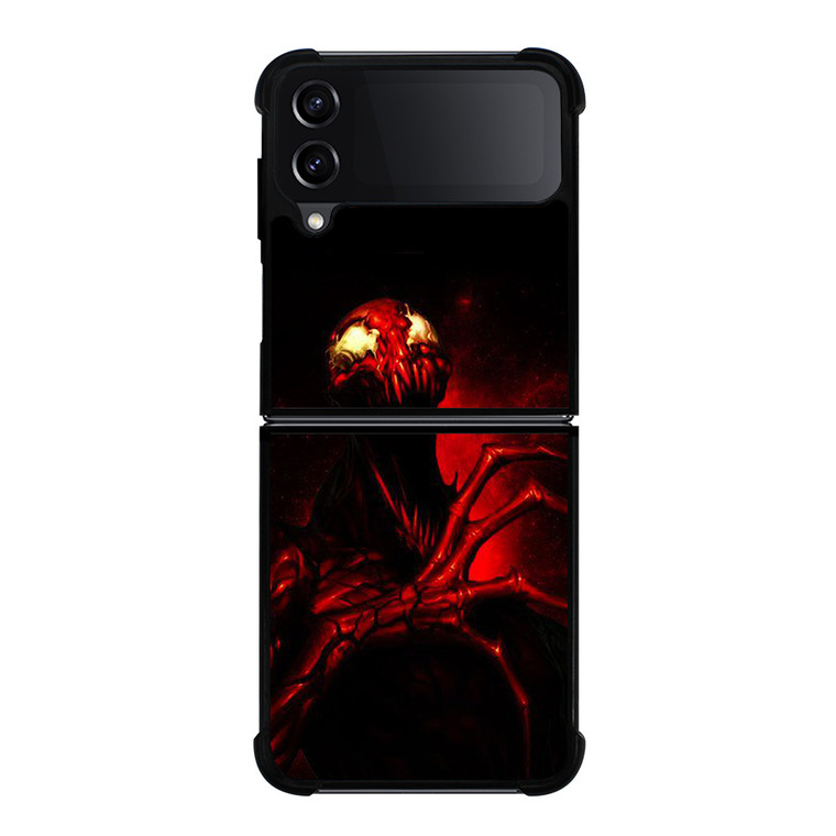 SPIDER CARNAGE SUPERVILLAIN Samsung Galaxy Z Flip 4 Case Cover