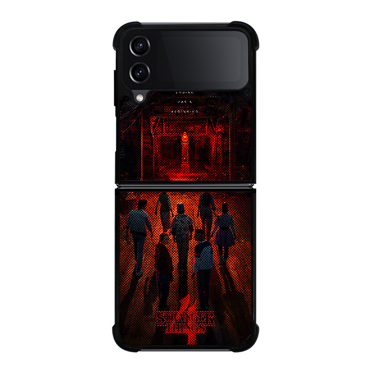 STRANGER THINGS 4 2 Samsung Galaxy Z Flip 4 Case Cover