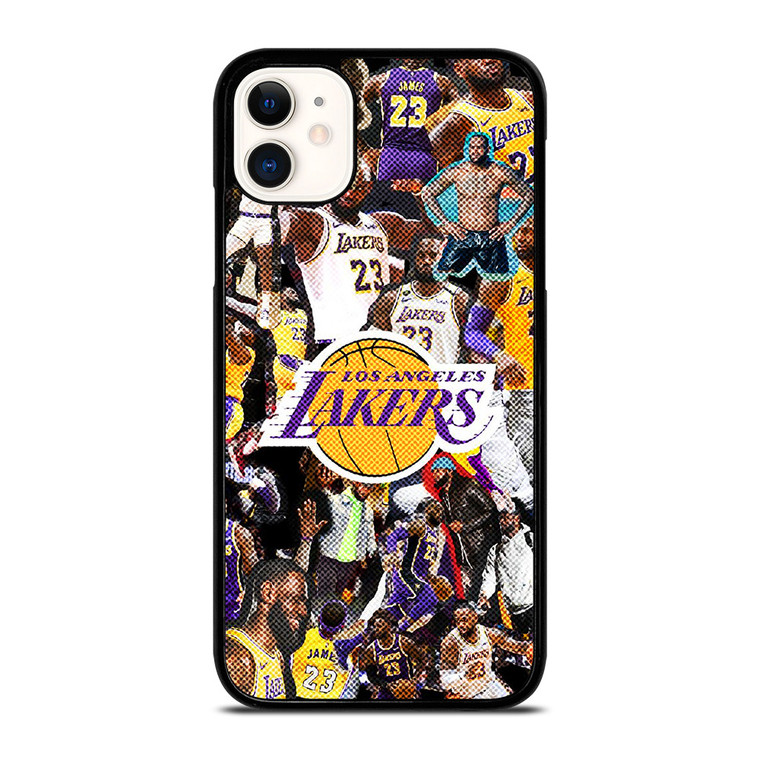 LOS ANGELES LAKERS LEBRON JAMES NBA BASKETBALL iPhone 11 Case Cover