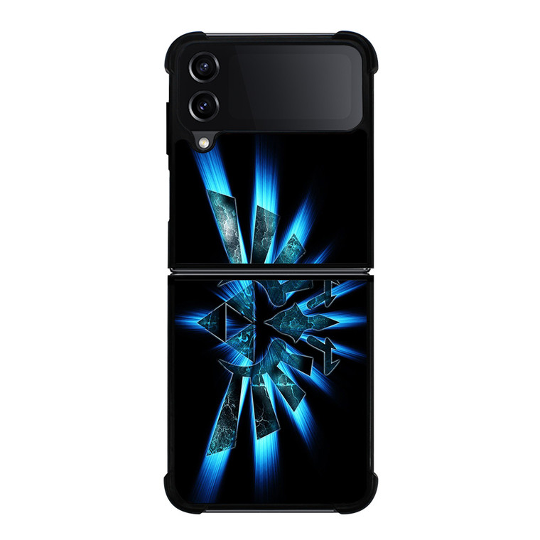 THE LEGEND LF ZELDA BLUE LOGO Samsung Galaxy Z Flip 4 Case Cover THE LEGEND LF ZELDA BLUE LOGO Samsung Galaxy Z Flip 4 Case Cover