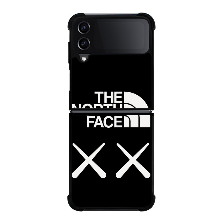 THE NORTH FACE X KAWS LOGO Samsung Galaxy Z Flip 4 Case Cover