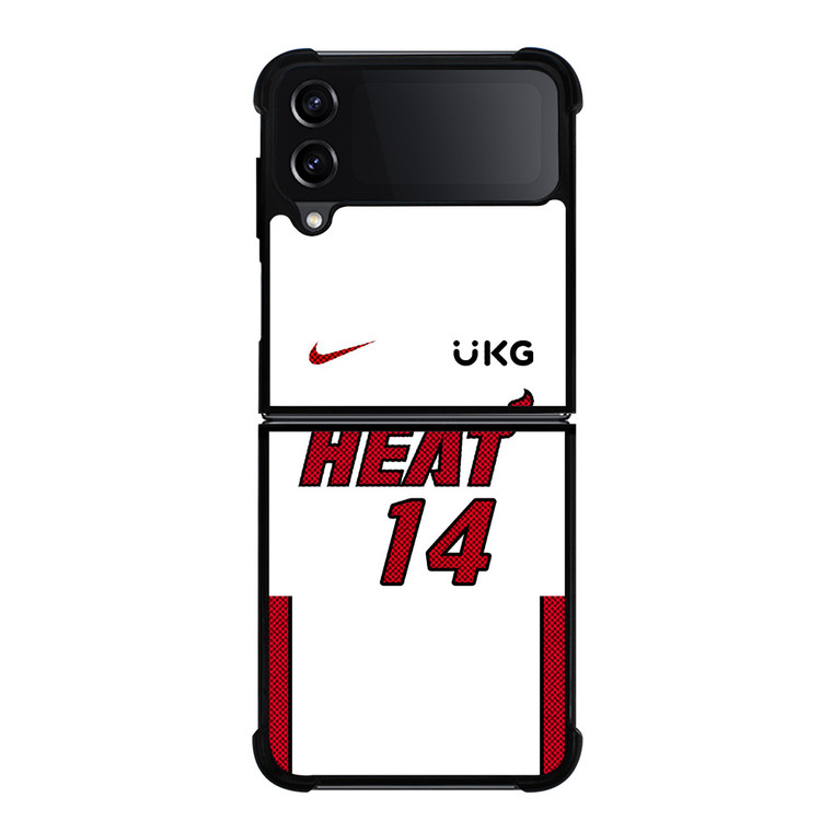 TYLER HERRO MIAMI HEAT NIKE NBA 2021-22 Samsung Galaxy Z Flip 4 Case Cover TYLER HERRO MIAMI HEAT NIKE NBA 2021-22 Samsung Galaxy Z Flip 4 Case Cover