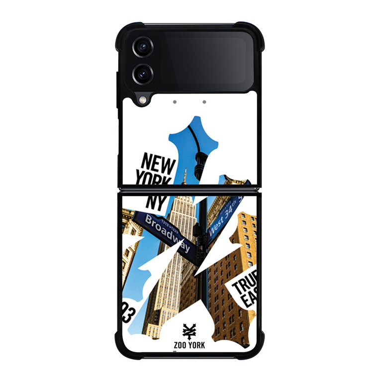 ZOO YORK NEW YORK CITY NYC SKATEBOARD Samsung Galaxy Z Flip 4 Case Cover
