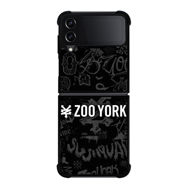ZOO YORK SKATEBOARD ABSTRACT Samsung Galaxy Z Flip 4 Case Cover