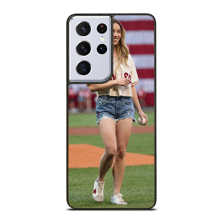 SYDNEY SWEENEY BOSTON RED SOX Samsung Galaxy S21 Ultra Case Cover