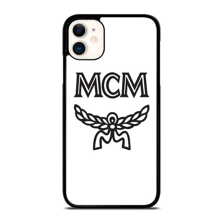 MCM WORLDWIDE WHITE iPhone 11 Case Cover MCM WORLDWIDE WHITE iPhone 11 Case Cover
