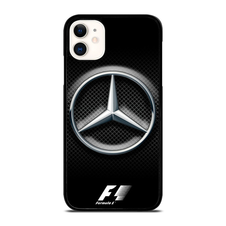 MERCEDES BENZ FORMULA ONE F1 LOGO iPhone 11 Case Cover