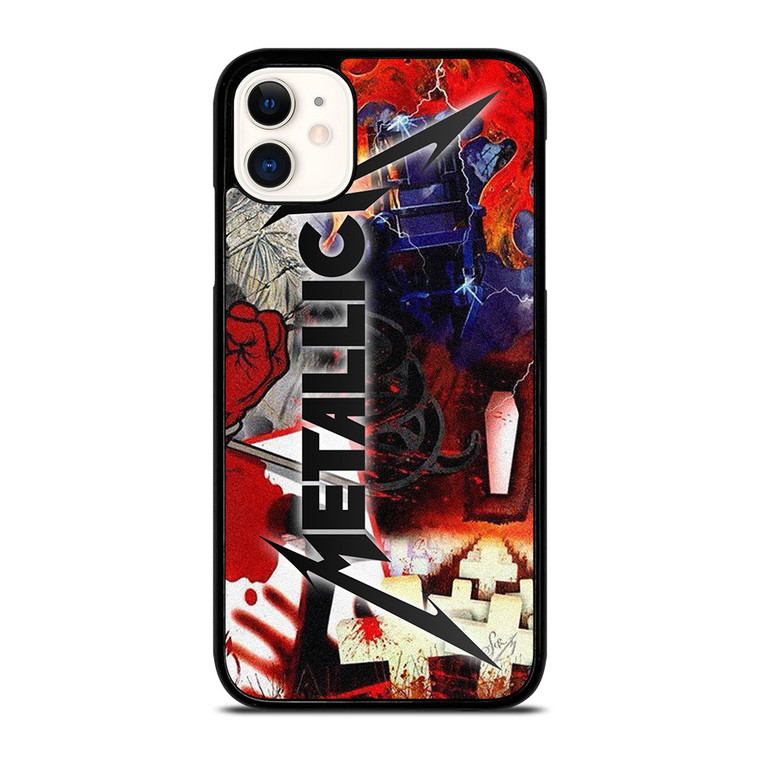 METALLICA ROCK BAND ALL ALBUM iPhone 11 Case Cover