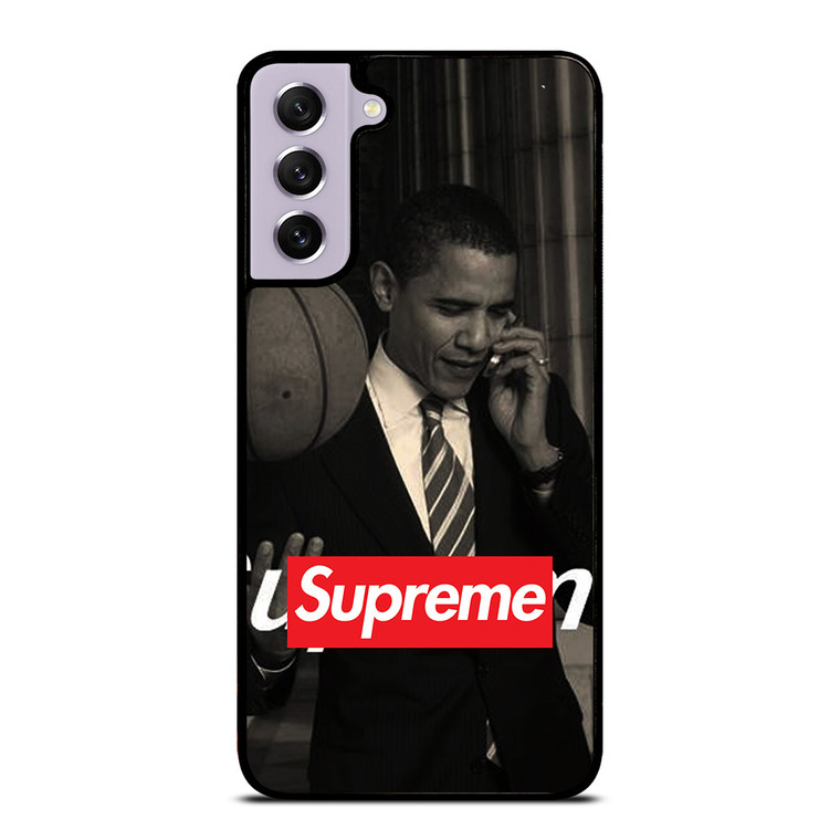 BARRACK OBAMA BASKETBALL SUPREME Samsung Galaxy S21 FE Case Cover