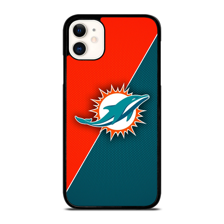 MIAMI DOLPHINS NFL FOOTBALL LOGO iPhone 11 Case Cover