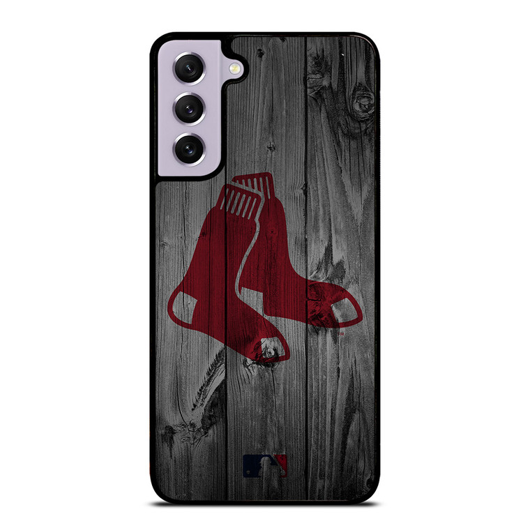 BOSTON RED SOX BASEBALL MLB WOOD LOGO Samsung Galaxy S21 FE Case Cover