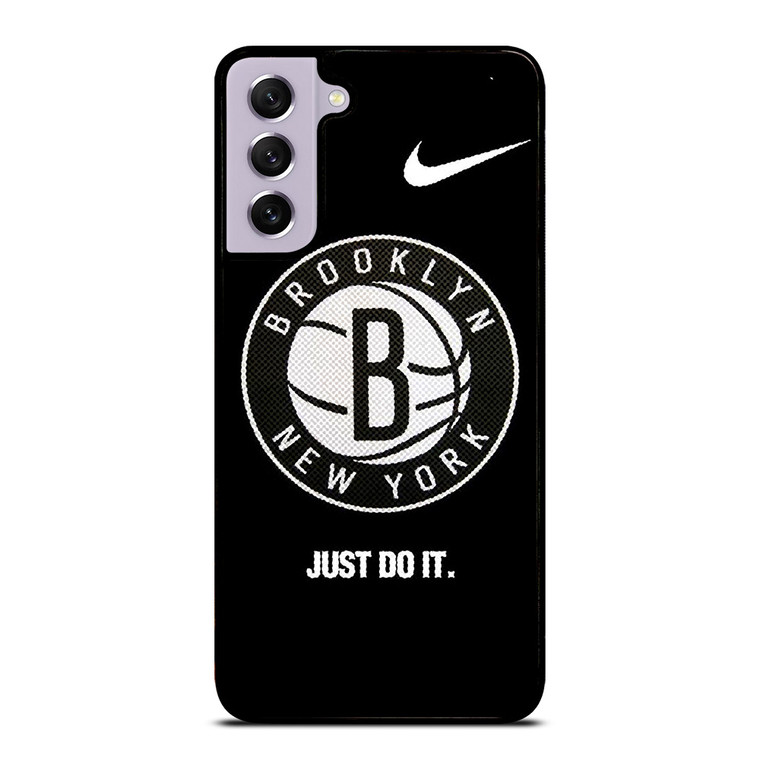 BROOKLYN NETS NBA BASKETBALL LOGO 3 Samsung Galaxy S21 FE Case Cover