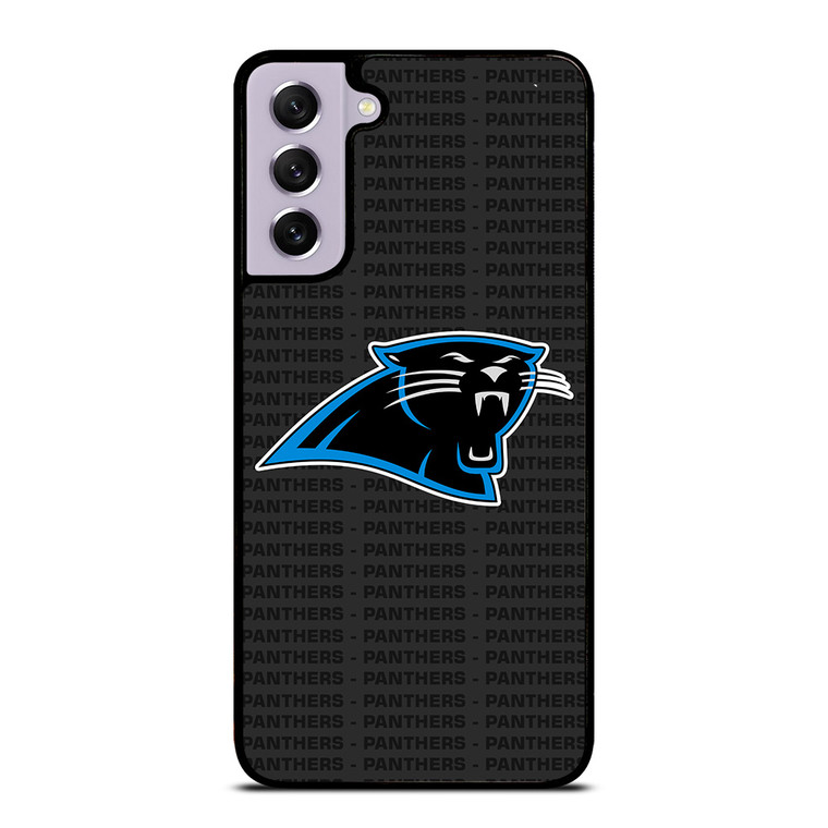 CAROLINA PANTHERS FOOTBALL TEXT Samsung Galaxy S21 FE Case Cover